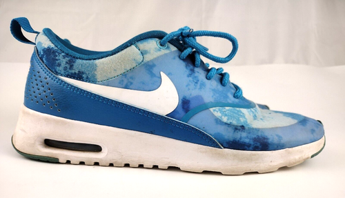 Womens AIR MAX THEA Blue Trainers Sky Blue 599408-401 Size 8 - Picture 4 of 8