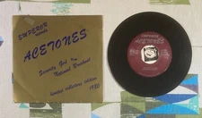 Acetones 45 w PS Security Girl 1980 Garage Punk Wisconsin VG/M-