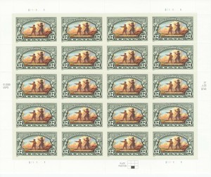 2004-LEWIS-amp-CLARKE-FULL-SHEET-OF-US-COMMEMORATIVES-MNH-OG-CV-22-50