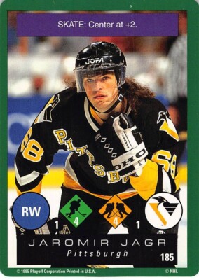 1995-96 Playoff One on One Challenge Jaromir Jagr #185 NM/MT PITTSBURGH PENGUINS