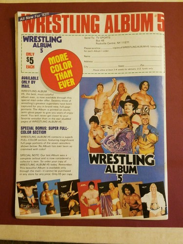 The Best Of The Wrestler Spring 1983 Magazine Putski vs Valentine + Ric Flair - Picture 2 of 3