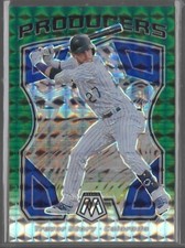 Trevor Story [Green Prizm] #P4 2021 Panini Mosaic Producers Insert