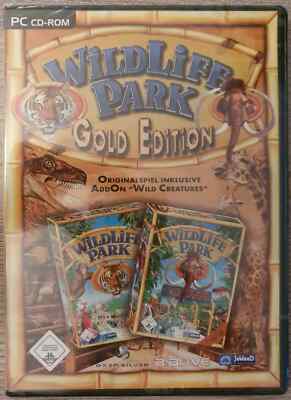 Wildlife Park Gold Edition PC-Spiel Zoo Tycoon Park Tiere Safari