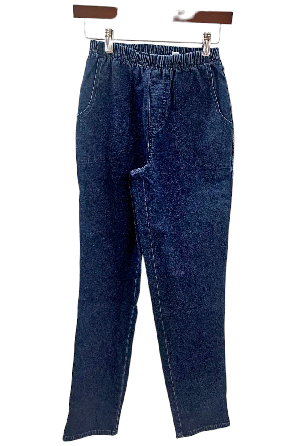 Denim & Co. Как неподвластные времени джинсы с 4 карманами темно-синего цвета