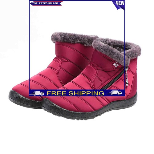 Warm Snow Boots Anti-Slip Ankle Boots 