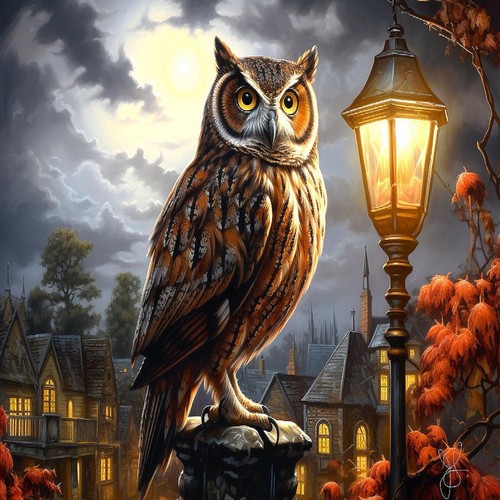 1000-teiliges Puzzle - SunsOut's Fall Perch