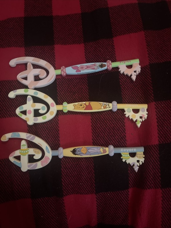 Winnie the Pooh Easter mystery key