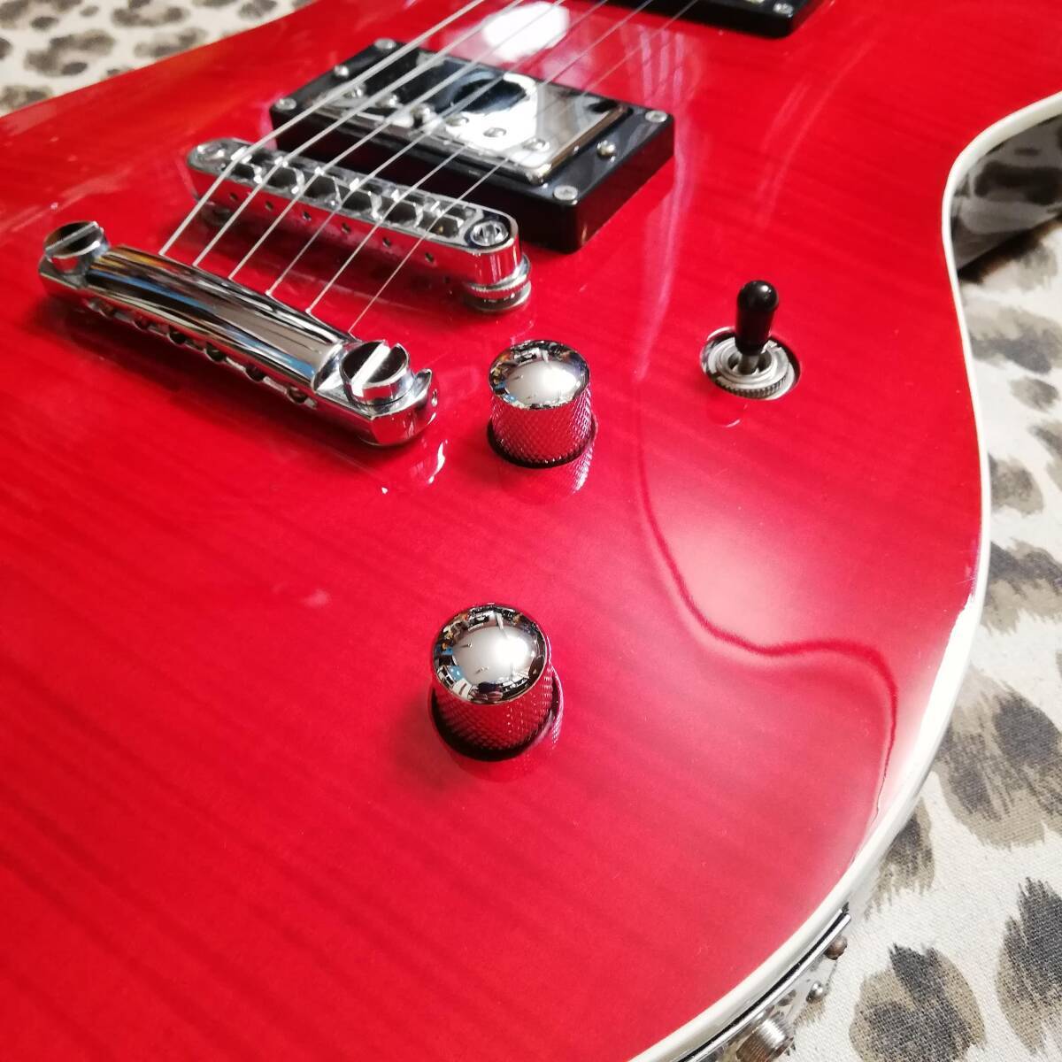 Electric Guitar G&L Ascari GTS Trans Red Super Rare