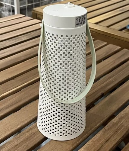 SOMMARLÅNKE LED decorative table lamp, white dots/battery. outdoor, 27 cm (11 ") - Picture 9 of 12