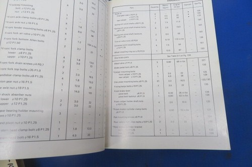 Manual de servicio de motocicleta Kawasaki KZ130 de fábrica, 1979 # 99924-1015-02 - Imagen 9 de 11