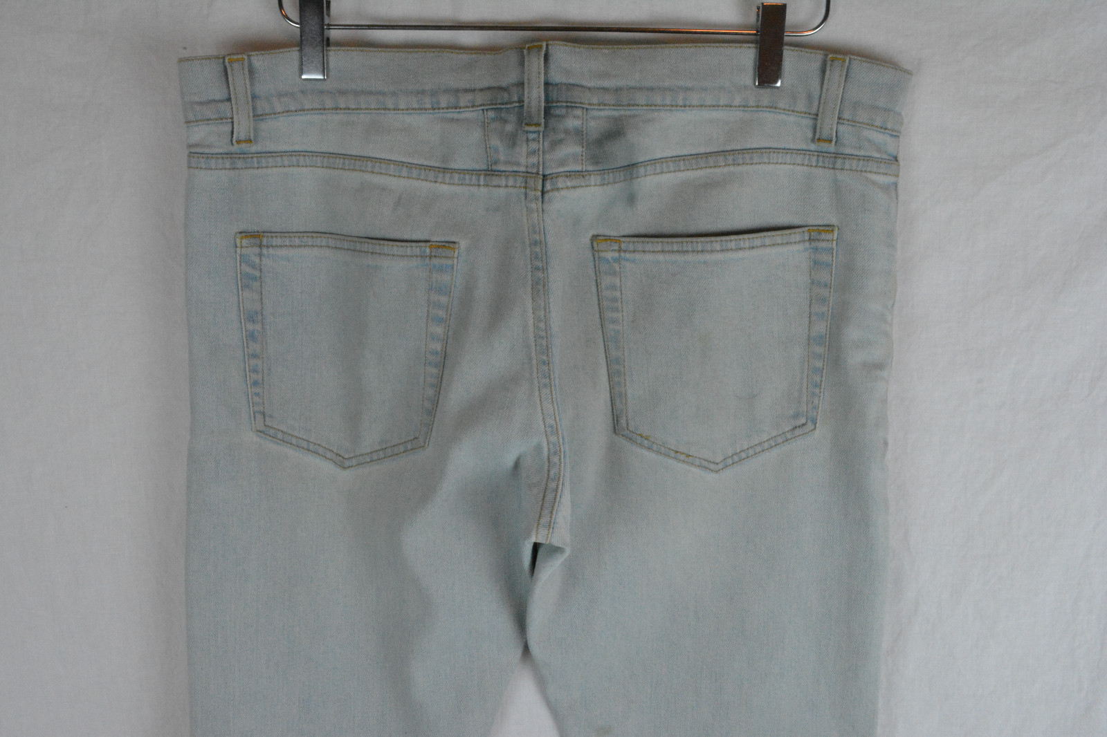 Jeans Saint Laurent Paris D02 taglio skinny 34 32 33 Hedi Slimane lavaggio chiaro