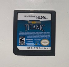 Nintendo DS Hidden Mysteries Titanic Secrets of the Fateful Voyage Cartridge