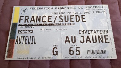 Ticket – Genesis – Parc Des Princes – Paris – 30th June – The Genesis