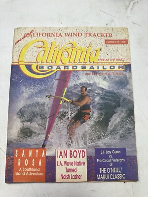 California Boardsailor Windsurfing Magazine Summer 1989