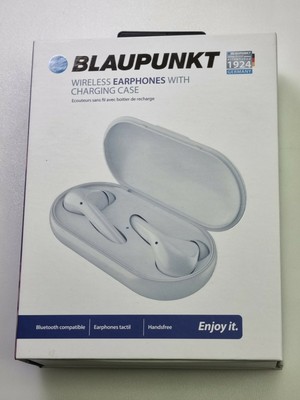 Blaupunkt Wireless Auricolari con Custodia di ricarica nero e bianco | eBay
