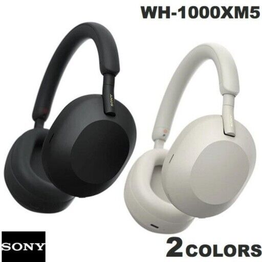 Sony WH1000XM5 Noise Canceling Headphones in Black