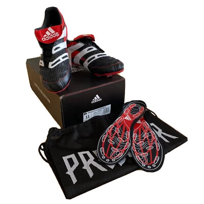 adidas Predator Accelerator FG Black Red for Sale | Authenticity