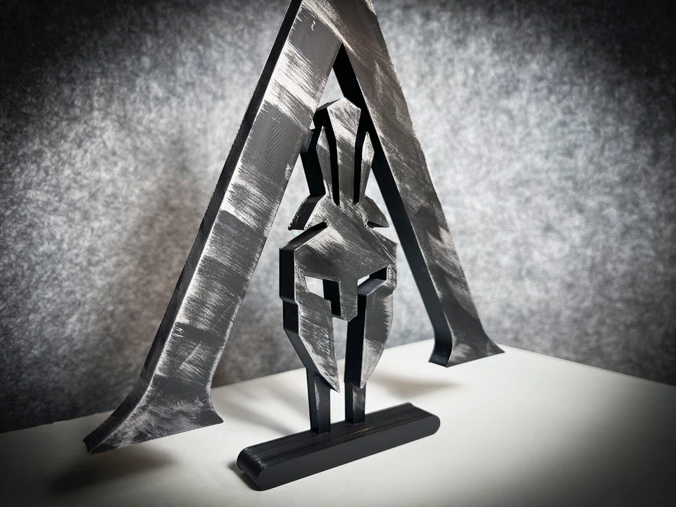 Figura de acción Assassin's Creed Odyssey Nerd Geek edición de colección de regalo Fan Art Foto 2 de 4