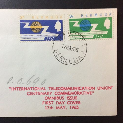 BroadviewStamps Bermuda #196-98 FDC VF. - Picture 2 of 4
