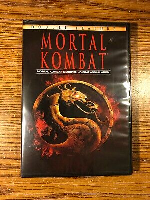 Mortal Kombat Double Feature 1 + 2 (DVD) 1995 1997 Fighting Movie