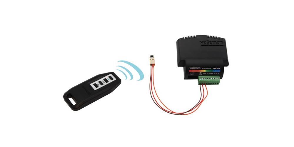 СВЕТОДИОДНЫЙ КОНТРОЛЛЕР Velleman RGB (ИК-ВЕРСИЯ)