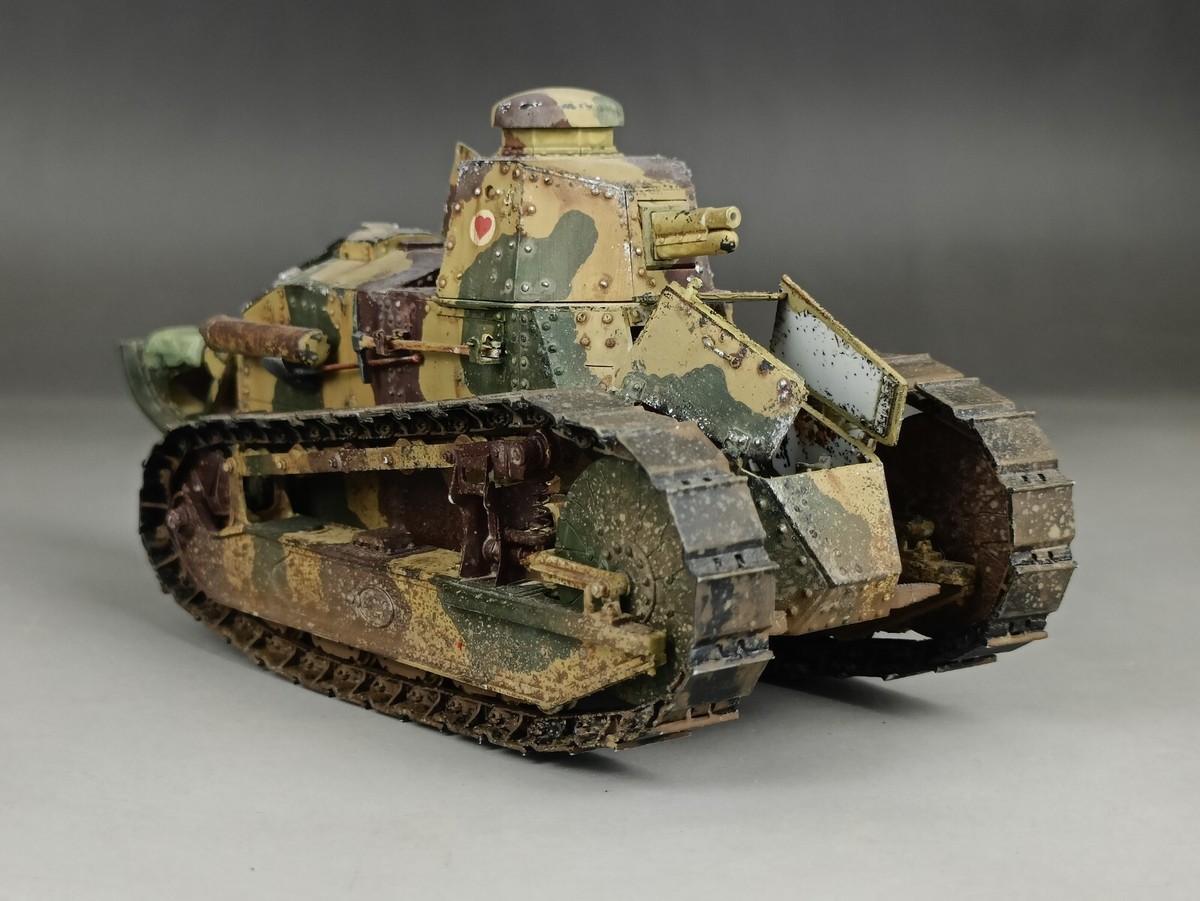1/35 Built WWI French FT-17 Light Tank Model | eBay