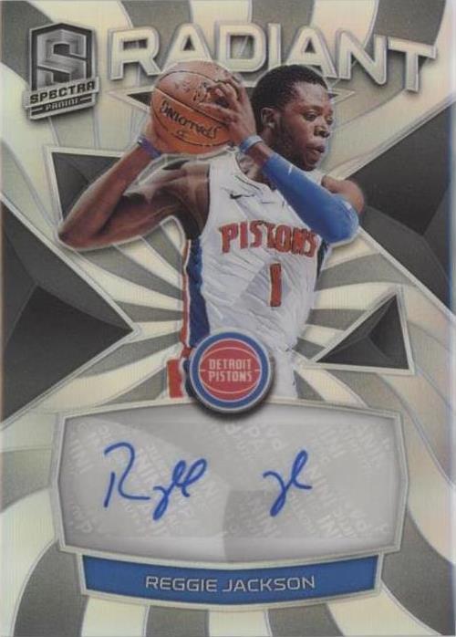 2018-19 Panini Spectra - Reggie Jackson #RS-RJK - 1 of 2