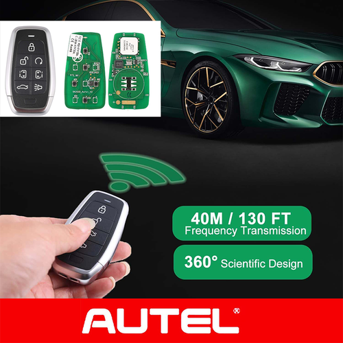 Autel iKey Universal Smart Key Standard 7 Button Tool IKEYAT7TPRS - Picture 12 of 12