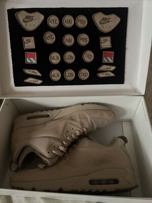 2015 NIKE AIR MAX 90 SNEAKERBOOT SP PATCH SAND US 7 13 premium 704570-200 1 95