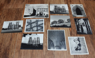 10 Vintage Wells / Wells Cathedral Fotos Fotografien Photo Photograph 1959 Set