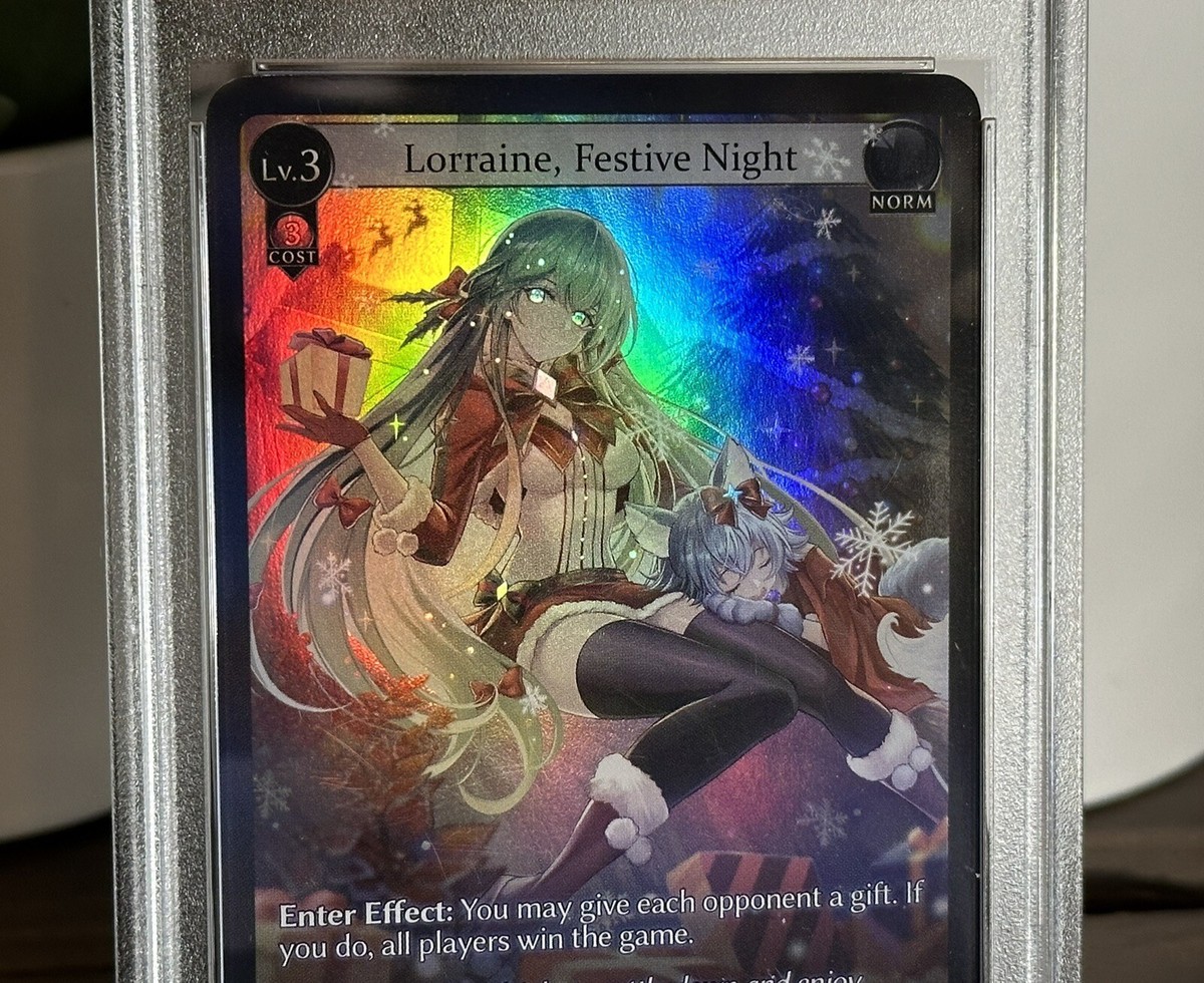 GRAND ARCHIVE Blanche 3枚セット Grand Archive TCG SIGNED Foil Lorraine Festive Night Promo