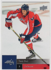 Tom Poti 09-10 Upper Deck Series 1 Hockey Base Common #97 Washington Capitals