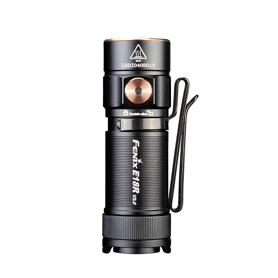fenix E18R v2.0, Rechargeable Mini EDC Torch | 1200 Lumens | 146m | 200 Hrs Max - Image 3 of 4