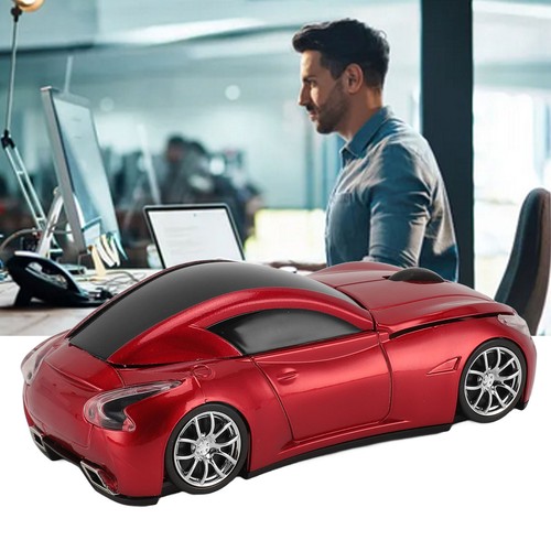 Sport Car Shape Wireless Mouse 1600 DPI Optical Sensor Mice 2.4 GHz USB Rece TPG - Picture 13 of 34