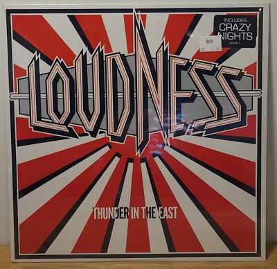 Loudness OG Sealed 1985 Atlantic Records Thunder in The East Metal Vinyl LP