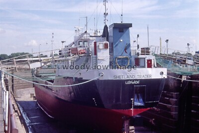SQ0421 - UK Coaster - Shetland Trader in Drydock - Foto 6x4