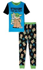 Baby Yoda Pajamas Size 4 6 8 10 Boys Mandalorian Star Wars 100 Cotton Girls NEW