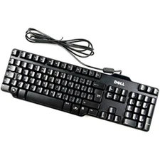 Dell SK-8115 L100 104-Key USB Wired Standard Keyboard 0DJ331 0RH659 Genuine OEM