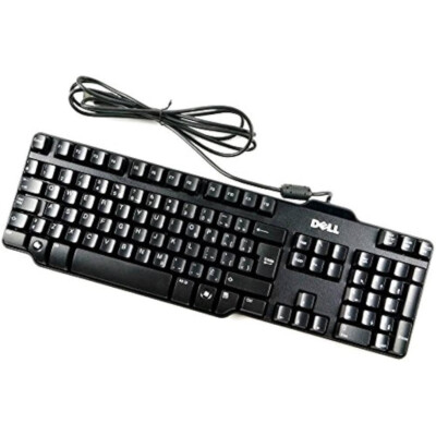 Dell SK-8115 L100 104-Key USB Wired Standard Keyboard 0DJ331 0RH659 Genuine OEM