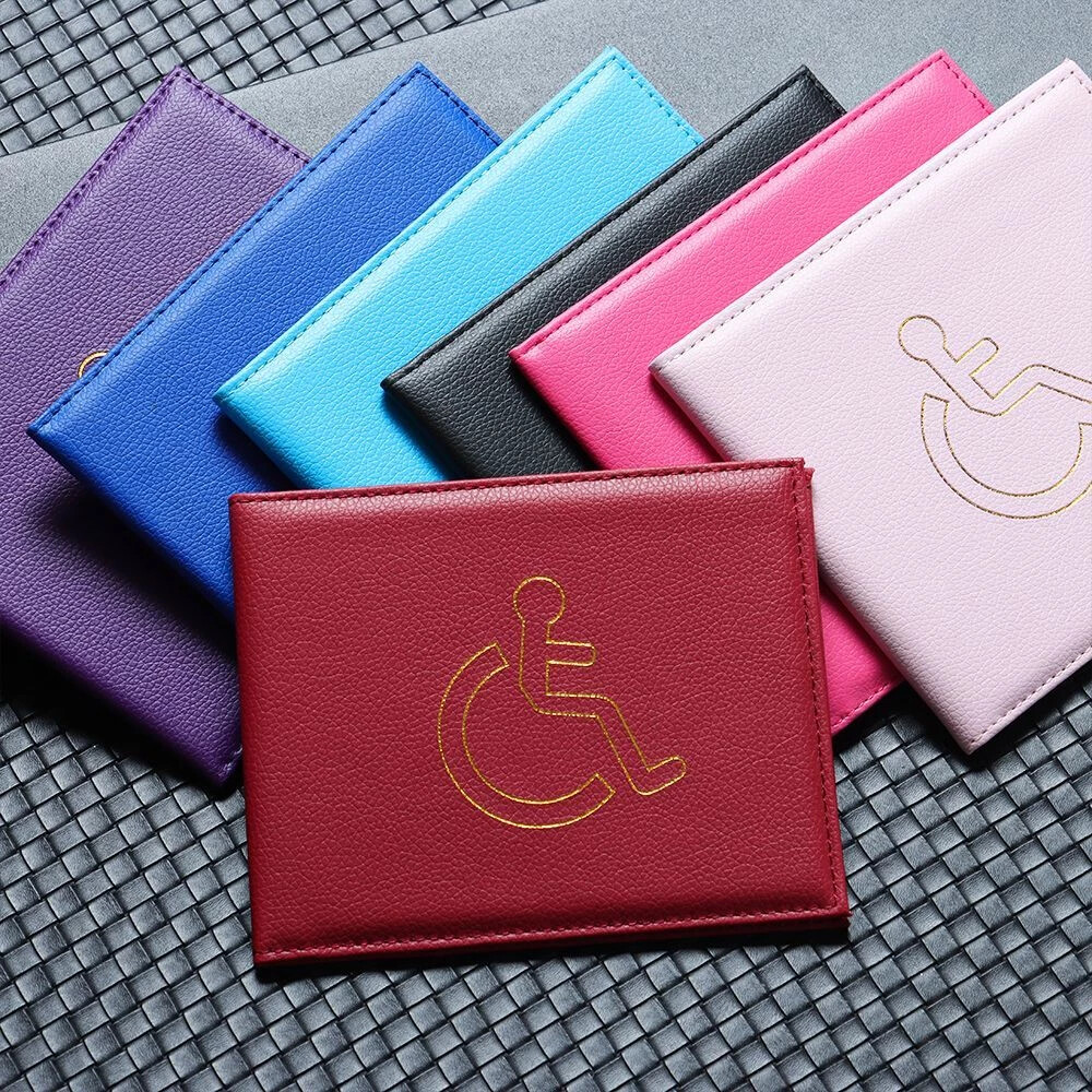 Disabled Blue Badge Holder Hologram Safe Parking Permit Display Cover