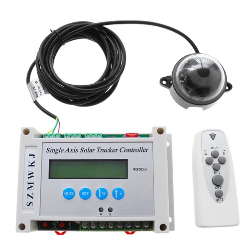 LCD Single Axis Solar Panel Tracker Controller DIY DC 12V 24V Solar Panel Track - Picture 3 of 17