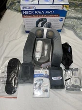 NEW DR-HO'S NTP Neck Pain Pro Therapy TENS NO EMS Machine +4 Electrode Body Pads