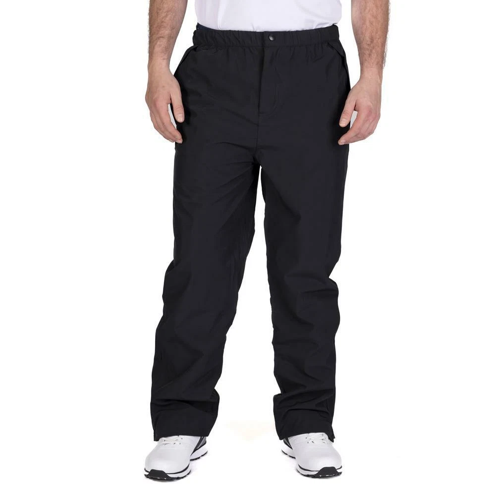 Island Green Mens Stretch Waterproof Taped Seams Inner Drop Hem Golf Trousers