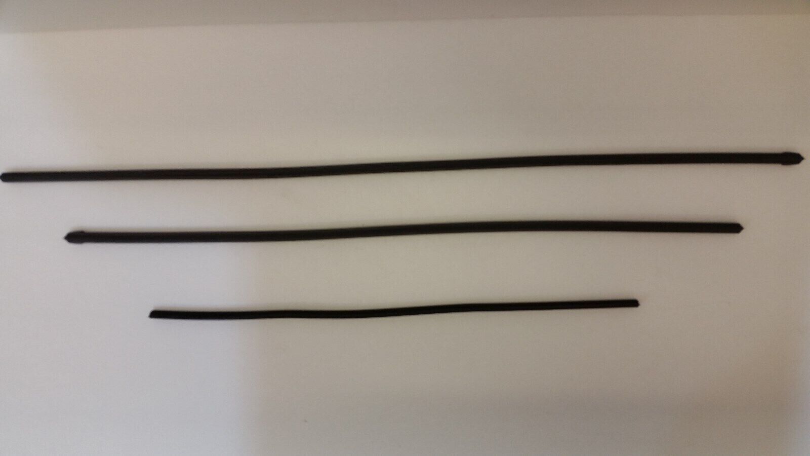 LEXUS OEM FACTORY FRONT AND REAR WIPER BLADE INSERTS SET 20192021