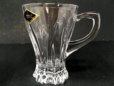 Crystal Glass Set of 6 Coffee Tea Cups Mugs  5 oz/150ml Bohemia  Crystal Gift