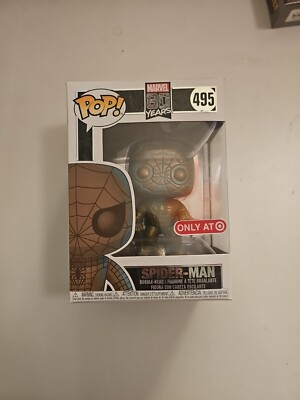 Funko Pop! Marvel 80 YEARS #495 SPIDER-MAN TARGET EXCLUSIVE