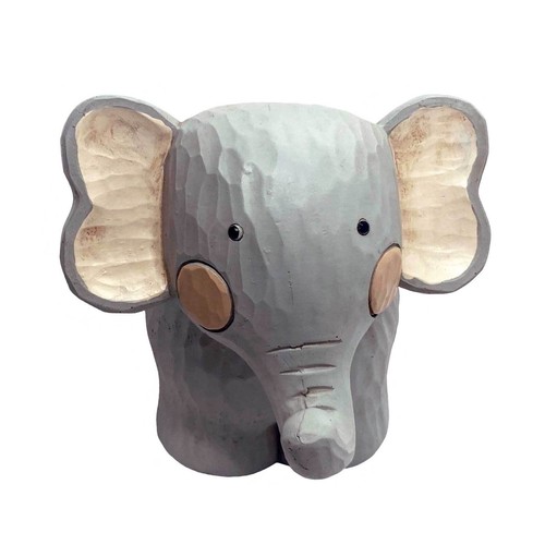 Noah's Ark Elephant Money Box Baby / Childrens Nursery Decor Kids Safari Gift - Picture 2 of 6