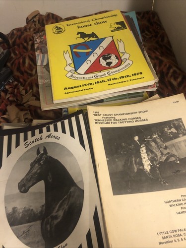 Tennessee Walking Horse Official program Yearbook Voice Lot 48 Issues 1970-80 - 第 10/12 張圖片