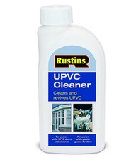 White UPVC Cleaner Reviver Rustins 500ml Quickly Cleans Restores all Types UPVC