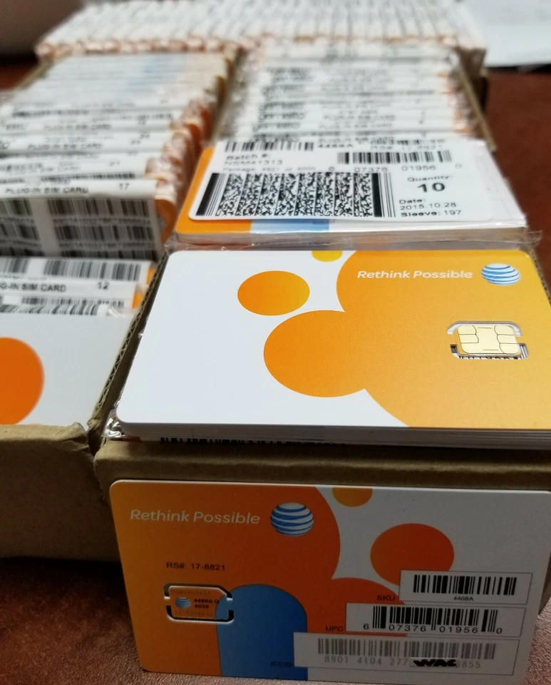 AT&T Nano SIM • Samsung S7 S8/8+ S9/9+ S10/10+/10e S20/+, S21/+ Note 8/9/10/20 - Image 2 of 2